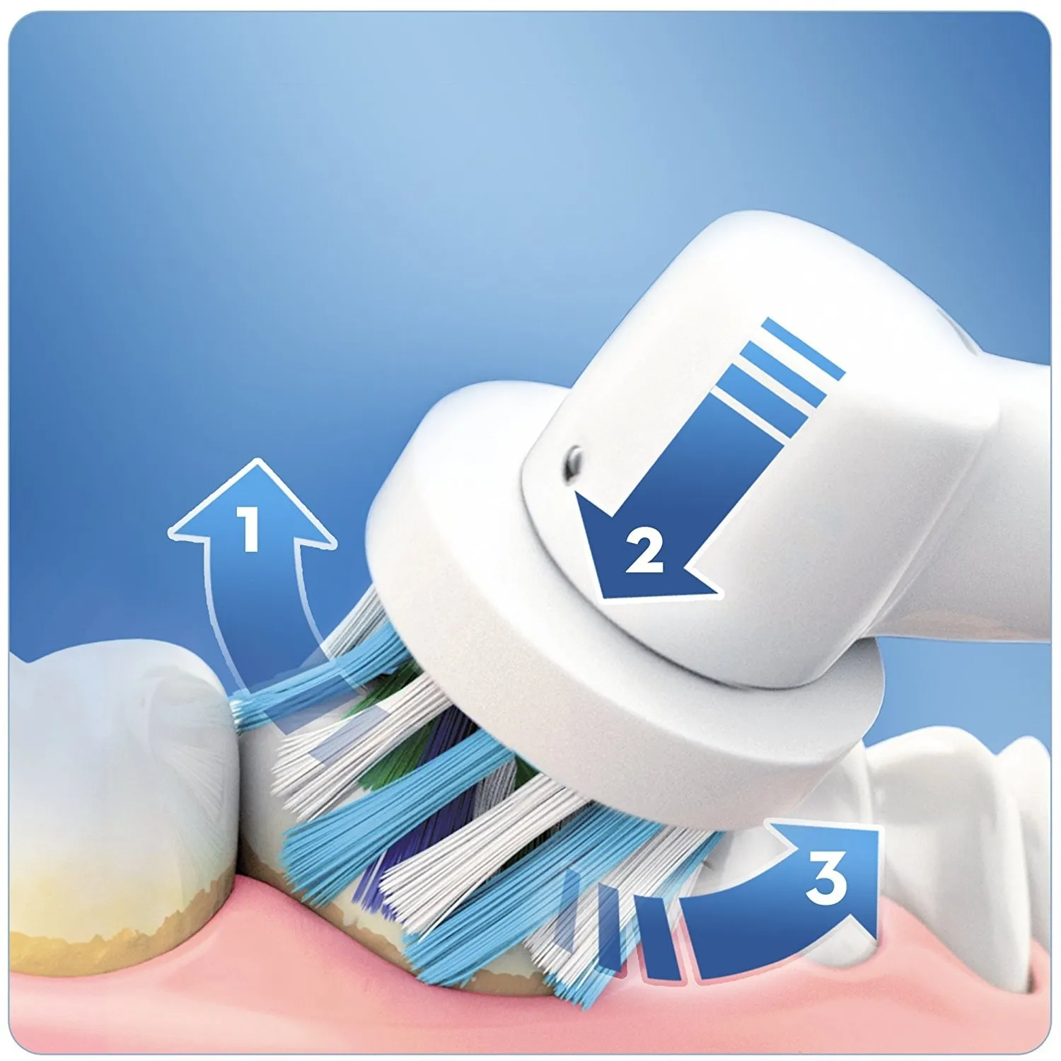 Электрическая зубная щетка Braun Oral-B PRO 2500 Cross Action в Москве и Московской области от магазина Ammina